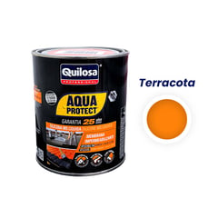 QUILOSA - Impermeabilizante reparador de goteras MS Líquida X 1 KG - Terracota