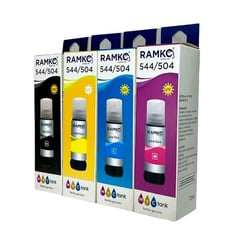 GENERICO - Kit De Tintas Compatible 544/ 504 De 70 ml Para Epson