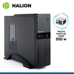 HALION - CASE SLIM SUPRA-PRO S615 CON FUENTE 350W USB30 USB-C