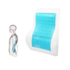 GENERICO - COJÍN LUMBAR CON GEL ALTO