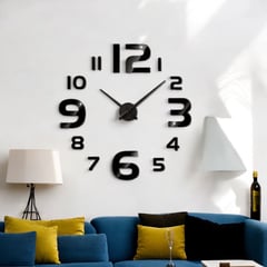 LITTLE BRU ACCESORIOS EXCLUSIVOS - Sticker Reloj de Pared Negro