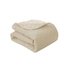 CLAUDIA RIVA HOME - Cubrecama Mia color Beige