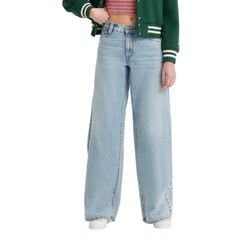 LEVIS - Jeans Mujer 94 Baggy Wide Leg Celeste