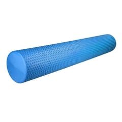 GENERICO - Rodillo Eva Foam Roller Masaje Estimulación 90 cm Azul