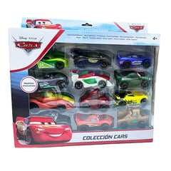 PIXAR - Set de Colección Coches A Fricción Cars 12 Pcs