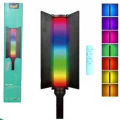 GENERICO - Barra de Luz Led Oled Lampara de Varilla de Mano RGB Recargable 60 cm