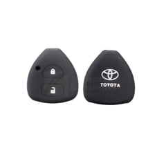 GENERICO - FUNDA DE SILICONA PARA LLAVE TOYOTA COROLLA O RAV 4