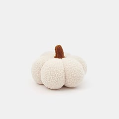 GENERICO - Cojin Calabaza Pumpking Blanco Halloween Decoraline Home