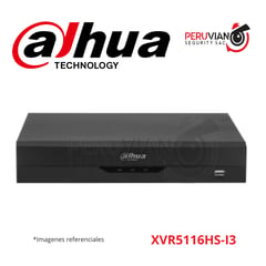 DAHUA - Grabador de vídeo digital WizSense 16 canales XVR5116HS-I3