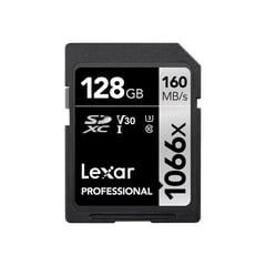 LEXAR - Memoria SD Professional 128GB - R160mb - W120mb -1066x