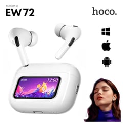 HOCO - Audifonos Bluetooth EW72 Auriculares Inalambricos Con Pantalla