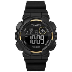 TIMEX - Reloj Mako DGTL TW5M23600 Hombre Digital Indiglo - Negro