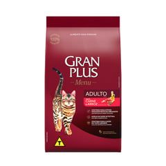 GRAN PLUS - Gatos Adultos Carne y Arroz 10 Kg