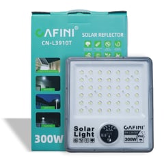 GENERICO - Reflector Solar Recargable Libre de Mantenimiento 300W