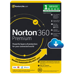 NORTON - Antivirus 360 Premium 1 Dispositivo 1 año