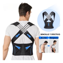 GENERICO - Corrector Postura Magnético - Espalda Unisex Talla M