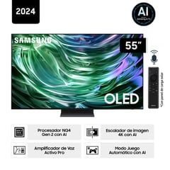 SAMSUNG - Televisor 55'' OLED S90D 4K Tizen OS Smart TV - Nuevo 2024