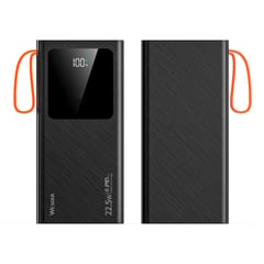 WESDAR - - Power Bank 22 5W Fast Charge 20000mAh - Negro