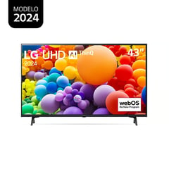 Televisor 43 LED Smart TV UHD 4K con Thinq AI 43UT7300PSA