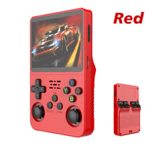 GENERICO - Consola de videojuegos portátil Retro R36S Rojo