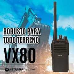 MOTOROLA - RADIO PORTATIL VX 80 VHF