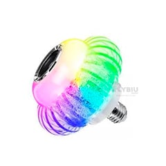 Foco Led de Bocina con Bluetooth de Tono Multicolor