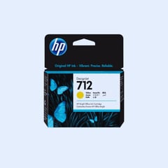 HP - CARTUCHO DE TINTA 712 YELLOW (3ED69A) DesignJet T210/T250/T650 29ML