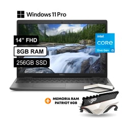 LAPTOP LATITUDE INTEL CORE I5 1335U/ 8GB RAM/ 256GB SSD/ 15.6″ FHD - 3540 (CND1D2)