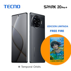 TECNO MOBILE - TECNO SPARK 20 PRO PLUS 8+8RAM 256GB COLOR NEGRO LUMINOSO