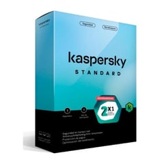 KASPERSKY - Antivirus 2X1 Standard 1 Licencia 2 Dispositivos 1 Año