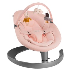 NUNA - Silla Mecedora Para Bebe 3 Posiciones Leaf Grow Peach