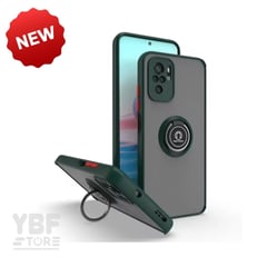 Case Ahumado con Anillo Verde para Samsung Galaxy Z Fold 4