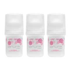 CYZONE - Pack x3 TOTAL GIRLINK desodorante roll on de 50ml