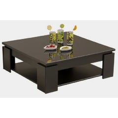 GENERICO - Mesa de Centro Moderna Johana color Negro R&R Muebles