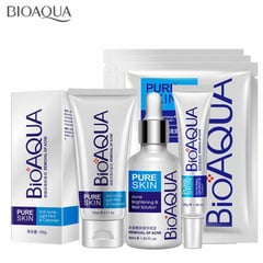 BIOAQUA - KIT ANTIACNE PURE SKIN 4 PCS