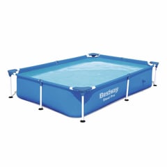 BESTWAY - Piscina Rectangular Estructura 221x150x043