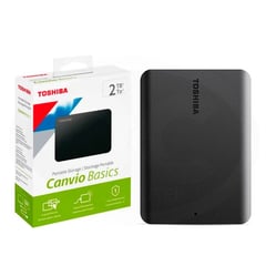 TOSHIBA - Disco Duro Externo Canvio Basic 2TB