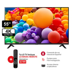 TELEVISOR 55 SMART TV THINQ AI 4K UHD 55UR8750PSA