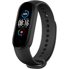 GENERICO - Correa de Silicona para Xiaomi Mi Band 6 Negro