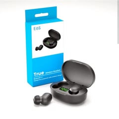 OEM - Audífono Inalámbricos E6S Bluetooth 51 negro