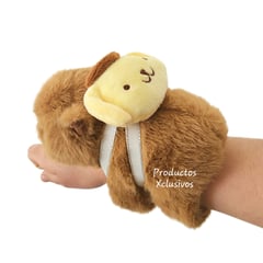 XCLUSIVE - BRAZALETE PELUCHE CAPIBARA MOCHILA PULSERA POMPOMPURIN