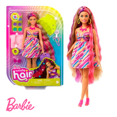 BARBIE - Totally Hair Pelo extralargo Flor