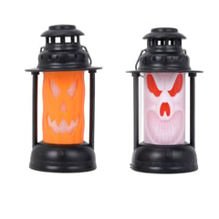 GENERICO - Farol de Halloween con Luz LED 123cm Naranja