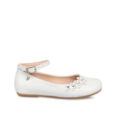 Piazza - Zapato Ballerina Casual MADIS-2521 Blanco Kids