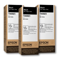 EPSON - Tinta Sublimación T49m F570 F170 F571 T49M1 NEGRO x 3UND