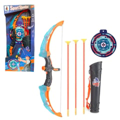 GENERICO - Juego de tiro con arco de plástico Sport Shooting- Azul