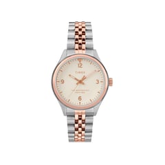 TIMEX - Reloj Plateado para dama