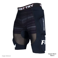 FIRST TRY - Impact Short Talla S - protección coxis cadera muslos