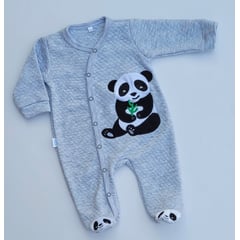 GENERICO - ENTERIZO BABYLI JAQUARD BEBE OSITO PANDA