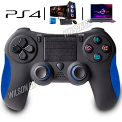 SEISA - Mando Inalámbrico para Play 4 PC Laptop Dualshock PS4 Recargable